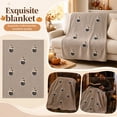 thumbnail image 2 of Throw Blanket Soft Fuzzy Plush 40 Inch X 60 Inch Halloween Themed Warm Cozy Blanket for Couch Bed Sofa Travel and Holiday Home Decor, 2 of 6