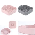 thumbnail image 4 of Yykcavykas Accessoires de Friteuse Multifonctionnels Économiseurs Spéciaux Plateau de Friteuse Poêle à Frire/rose-763, 4 of 7