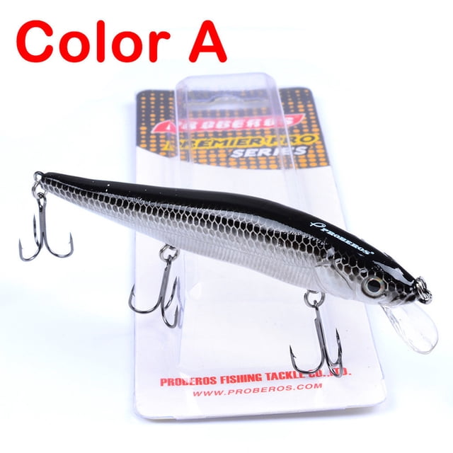 Ohmyroo Sinking Crankbait Fishing Lure 4.3 Inch Realistic Hard Bait With Steel Hooks For Multi-Depth Angling