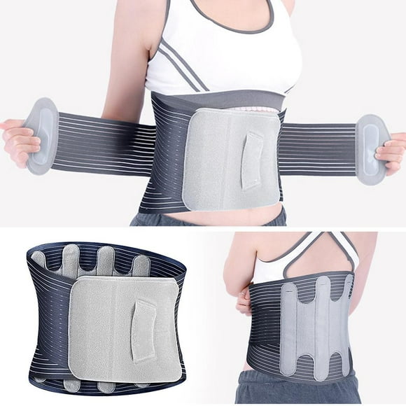 Sonew Ceinture de Soutien Lombaire, Orthèse Dorsale, Ceinture de Soutien Lombaire Soulagement de la Fatigue et des Douleurs au Bas du Dos, Ceinture de Soins Lombaires Physiothérapie pour Femmes et Hommes