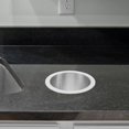 thumbnail image 4 of SUTENGDA Countertop Trash Can Lid Stainless Steel Round Metal Trash Can Lid Small Wastebasket Lid, 4 of 5