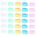 thumbnail image 1 of OULII 30Pcs Assorted Color Plastic Toothbrush Case for Dustproof and Protective Use, 1 of 8