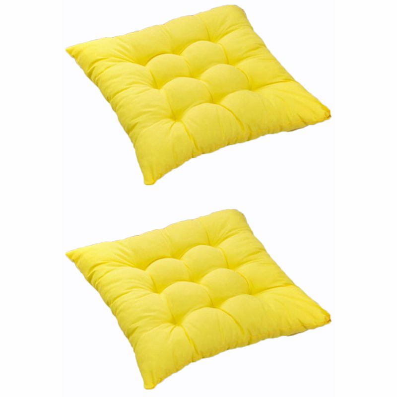 Yaoping Solid Color Chair Cushions, Thick Indoor Outdoor Dining Chair