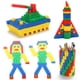 thumbnail image 3 of Bloques de construcción de cohete DIY para niños y niñas, juguetes educativos, regalo de cumpleaños y Navidad, 3 of 3