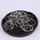 thumbnail image 1 of WASHWEPE Anillos Para Trenzar El Cabello Fabricados En Metal Con Eléctrico En Colores Surtidos Para Mujer, 1 of 8