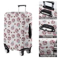 thumbnail image 5 of White Cow Milk Strawberry Pattern Luggage Cover Fashion Suitcase Cover Baggage Covers Fit 25-28 Inch Luggage (Go Travel), 5 of 5