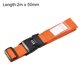 thumbnail image 2 of Correa de equipaje Uxcell con hebilla, candado de combinación, 2Mx5cm ajustable, viaje naranja, 2 of 6