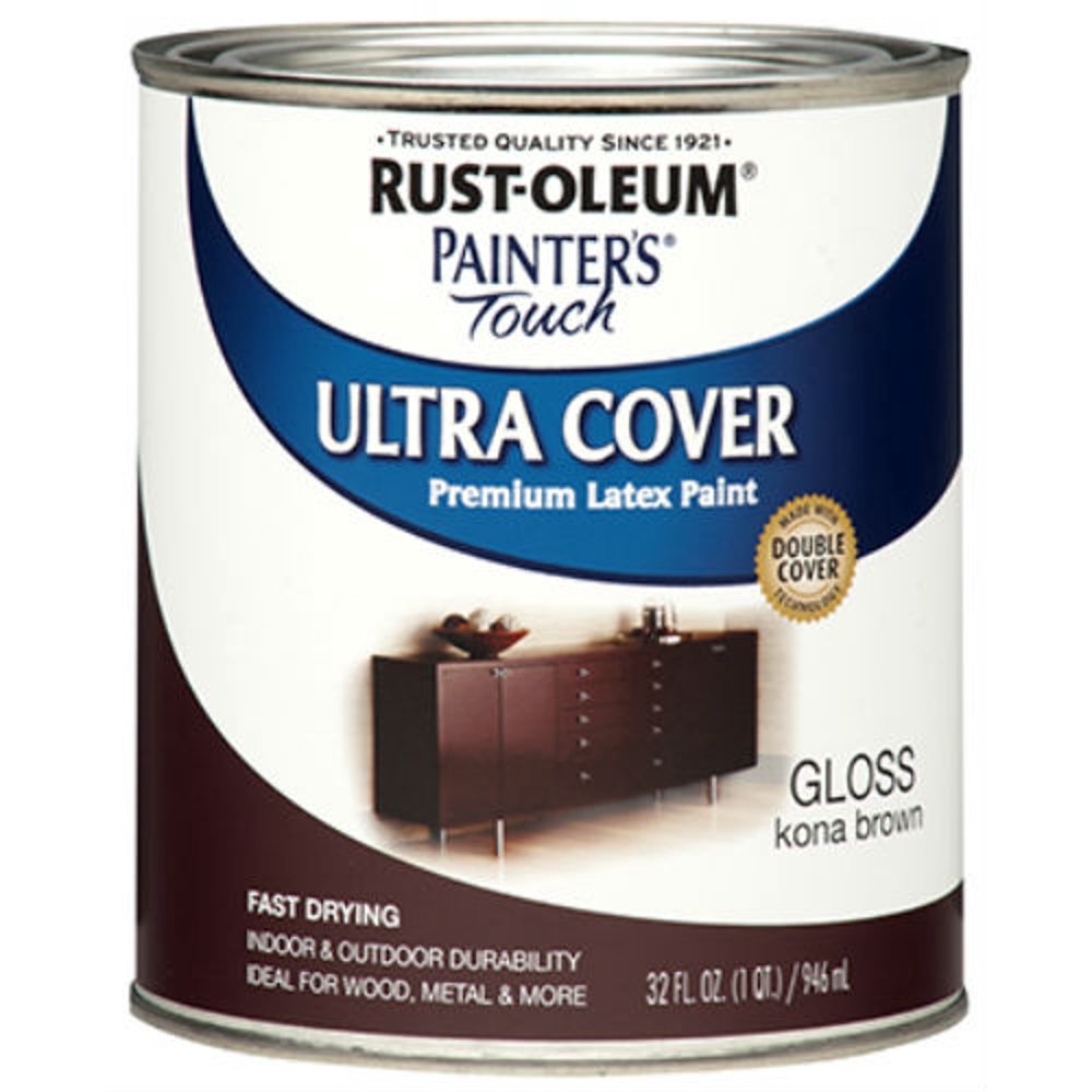 RUSTOLEUM QT Kona BRN GLS Paint 1977502