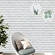 thumbnail image 2 of 5pcs/10pcs DIY 3D Wall Sticker Wallpaper Foam Soft Brick Self Adhesive Waterproof Mould Proof Room Home Living Room Bathroom Kitchen Bedding Room Decoration, 2 of 5