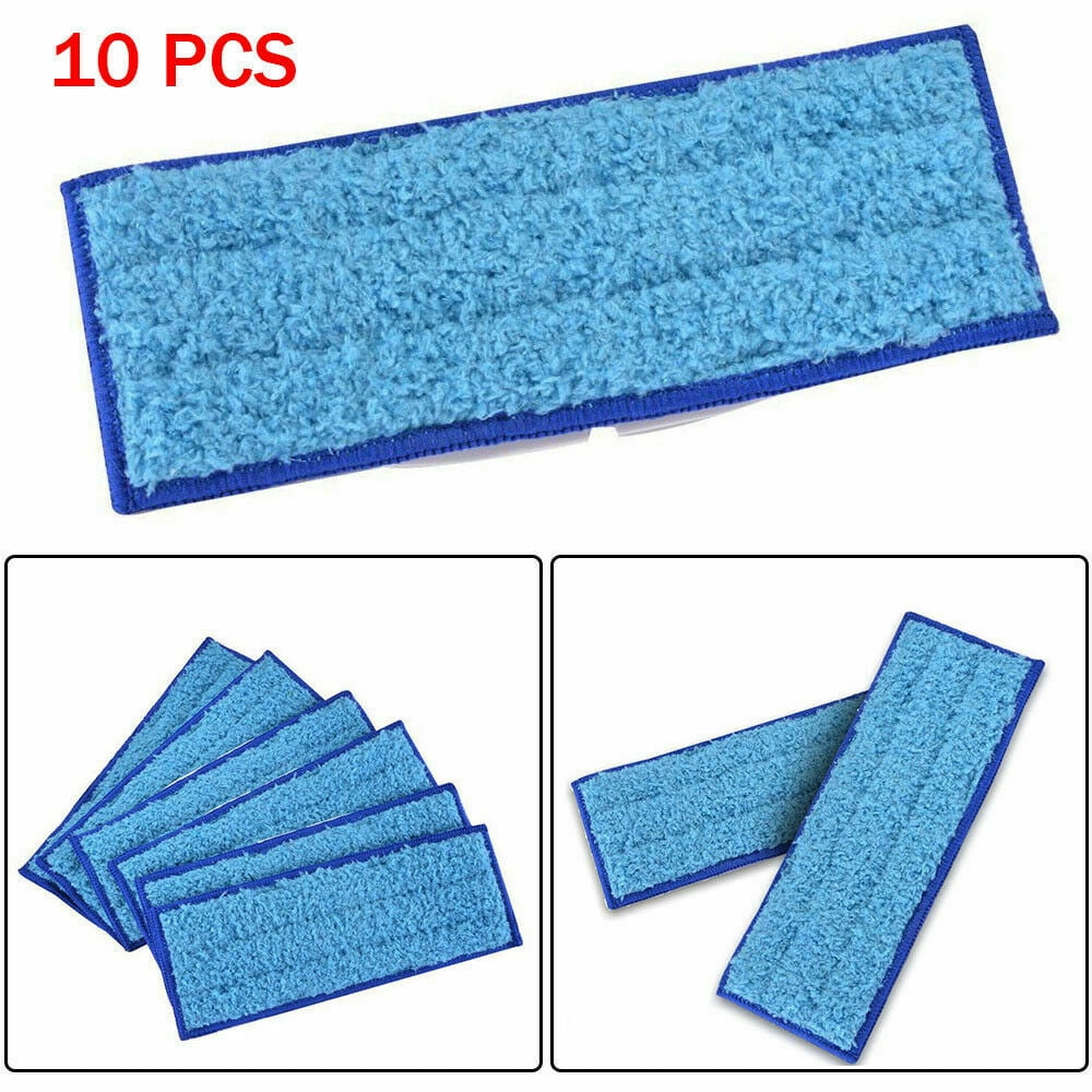 10 Pcs Sets Washable Wet Mopping Pads Clean Floor For IRobot Braava Jet 240,241