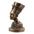 thumbnail image 2 of Ebros Gift Classical Egyptian Queen Nefertiti Bust Figurine Miniature Sculpture With Hieroglyphic Base, 2 of 5