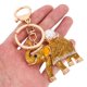 thumbnail image 3 of Llavero con colgante para bolso, diseño de animal con diamantes de imitación y elefante, ideal como abalorio para bolso de mujer, 3 of 7