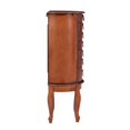 thumbnail image 3 of Linon Woodland Wood Jewelry Armoire in Cherry, 3 of 16