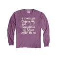 thumbnail image 2 of Men's Hanes "Coffee and Campfires" Camping Long Sleeve Graphic Tee, 2 of 6