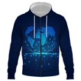 thumbnail image 1 of Sudadera con capucha y cremallera con patrón de información inteligente 5g de IA para hombre, estilo hip hop, moda de manga larga, ropa de calle harajuku para hombre, 1 of 6