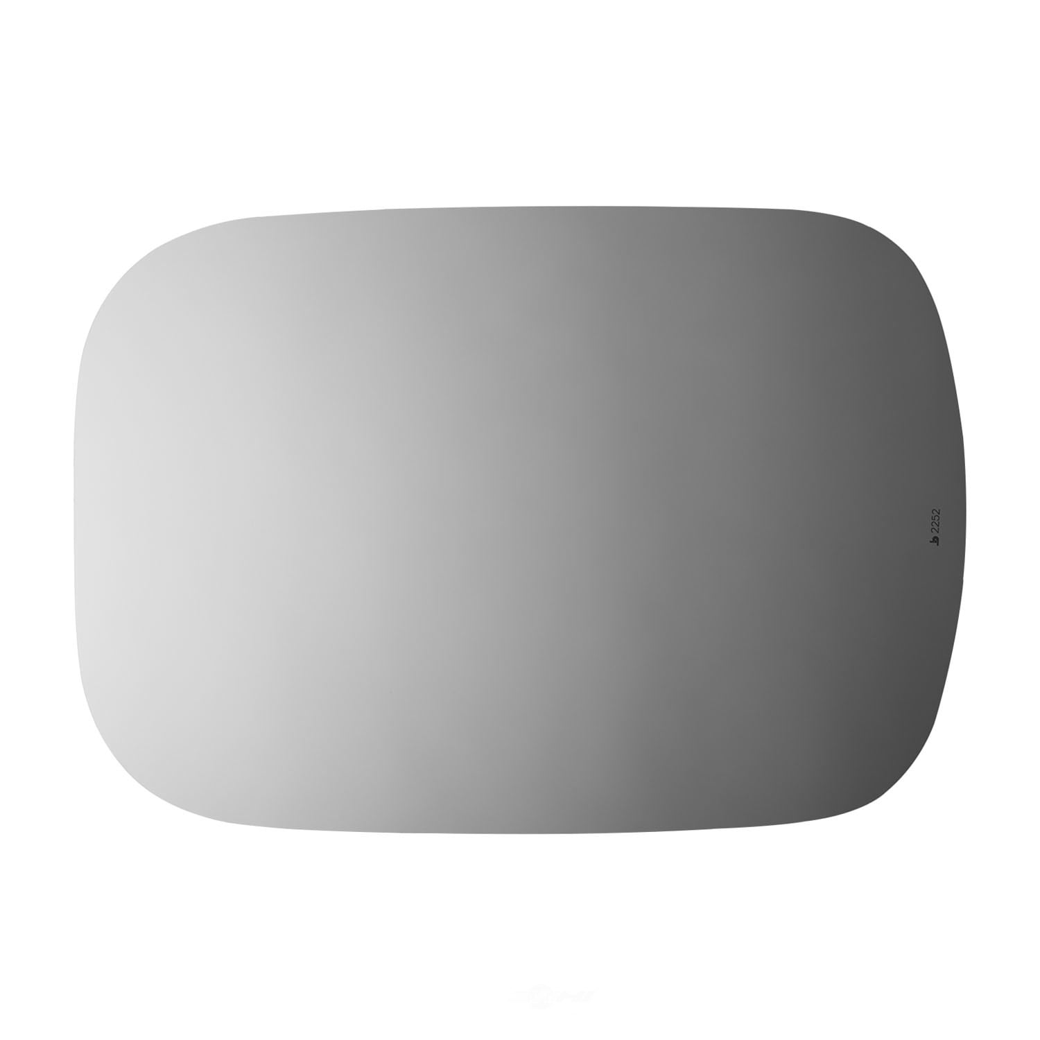 Burco Side View Mirror Replacement Glass - Clear Glass - 2252