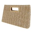 thumbnail image 3 of Poignée Supérieure Paille Pochette (Naturel), 3 of 3