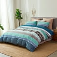 thumbnail image 3 of JML 3 Piece Duvet Cover Set King Size, Soft 100% Microfiber Duvet Cover Set, 3 of 7