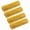 Color:Gold, variant on 4 Rolls Mesh Fabric Plastic Multi Color Lightweight Waterproof for DIY Crafts Holiday Decors Christmas Tree Decoration
