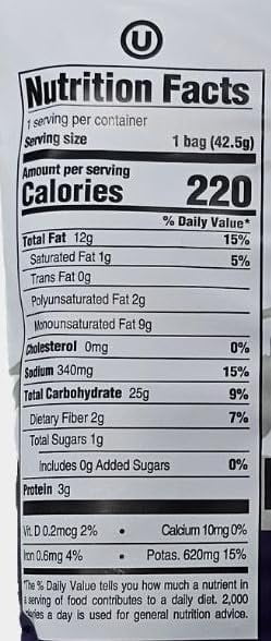 Boulder Canyon |Variety 12 Pack | 6 Sea Salt & Cracked Pepper, 6 Malt Vinegar & Sea Salt | Kettle Style Potato Chips| 1.5 Ounce | Pack of 12 Bundled by SUPERDEALS with Mystery Gift