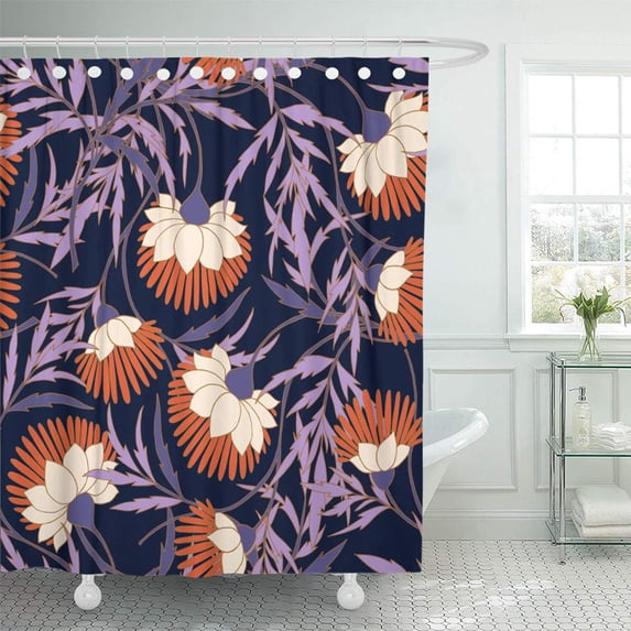 KSADK Morris Vintage Floral William Renaissance Abstract Ages Antique Baroque Beauty Shower Curtain 66x72 inch