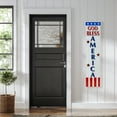 thumbnail image 2 of Northlight 35.75" God Bless America Patriotic Wooden Porch Board Sign Decoration, 2 of 5