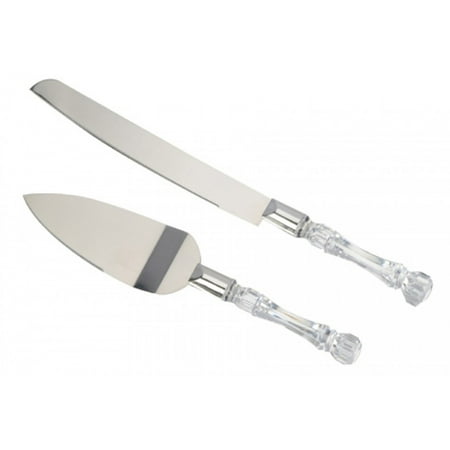- Koyal Wholesale Cake Sever and Knife Set Wedding Cake Knife, Birthday, Baptism, Mis Quince, Sweet 16 Cake Cutting Set