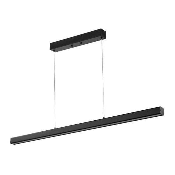 LED Linear Pendant Light, 20W 47 Inch Dimmable Chandelier