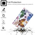thumbnail image 2 of Allytech Flip Case for Galaxy Tab A7 Lite 2021(Model: SM-T220/SM-T225), Premium PU Leather Multi-Angle Viewing Stand Wallet Case for Samsung Galaxy Tab A7 Lite 8.4" T220 2021, Floral Butterfly, 2 of 7