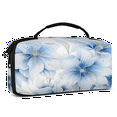 thumbnail image 2 of Herdesigns Blue and White Floral Carry Case Compatible with Nintendo Switch 2, with 20 Game Card Slots, Flower Portable Travel Carrying Case Pouch for Accessories & Games, 2 of 8