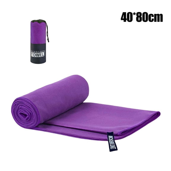 Microfiber Gym Towels,Absorbent Sports Towels Lightweight Compact For Gym,Travel & Beach,Swimming Towels For Sports,Camping & Hiking 40cm X 80cm