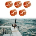 thumbnail image 6 of figatia 5x Fishing Rod Holder Tube Insert Protector Yacht Pole Rack Insert Protector Orange, 6 of 8