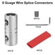 thumbnail image 4 of Conectores A Tope Cable Audio 4 Uds. Con Tubo Termorretráctil Acopladores Calibre 0, 4 of 8