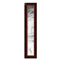 thumbnail image 2 of ArtToFrames 4" x 28" Matte Mahogany with Gold Accent Diploma Picture Frame, 4x28 inch Brown Wood Poster Frame (WOM-5109),  Pack, 2 of 7