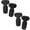 #0363-Black, variant on Kieccall High Heel Heel Pads Non Slip Protective Inserts Soft Cushion Accessory for Daily Shoe Wearing Foot Comfort Protection