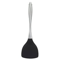 Silicone Spatula with Stainless Steel Handle, Non-Stick Cooking Shovel