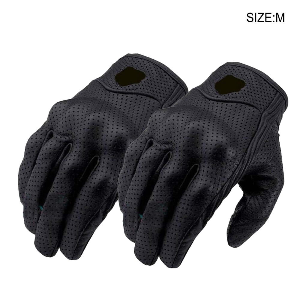 Gants Moto Été Homme/Femme - Respirants, Doigts Tactiles, Protection Carbone (Taille M) Pour VTT, Cyclisme, Sport