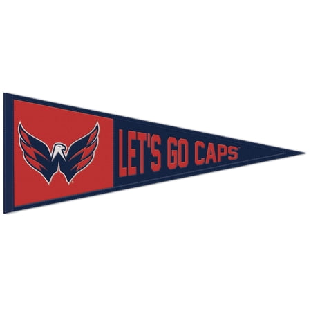 WinCraft Washington Capitals 13 x 32 Retro Logo Wool Pennant