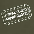 thumbnail image 3 of CafePress - I Speak Fluent Movie Quotes T Shirt - Men's Classic Graphic Cotton T-Shirt, 3 of 4