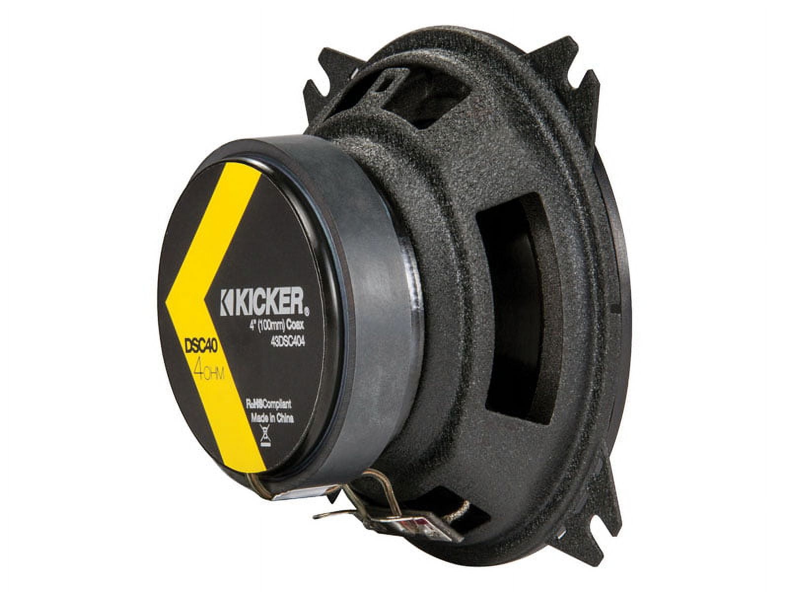 【値下げ】Atomic Coax 174cm Marker Squire Kicker DSC40 4-Inch Coaxial Speakers, 4-Ohm, Car Door, Tweeter