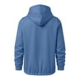thumbnail image 6 of Gyexs Mens Hoodies Long Sleeve Casual Loose Fit Pullover Hooded Warm Sweatshirts Fall Fashion, 6 of 6