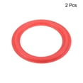 thumbnail image 3 of Unique Bargains Rubber Speaker Foam Edge Surround Rings 4 Inch 68mm x 100mm Subwoofer Rings for Repair or DIY Red 2 Pcs, 3 of 5