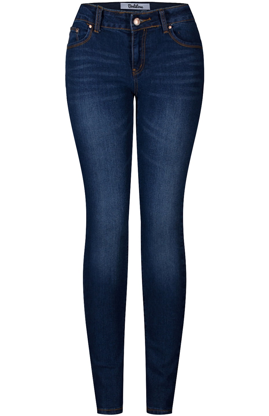 Stretchy 5 Pocket Skinny Jeans