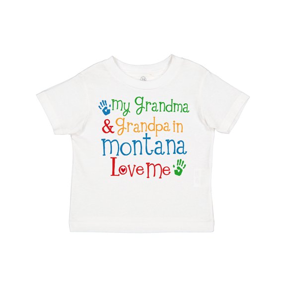 Inktastic Montana Grandma Loves Me Boys or Girls Toddler T-Shirt