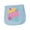 AE-Light Blue, variant on Inktastic Nana and Pops Love Me Retro Flowered Baby Burp Cloth