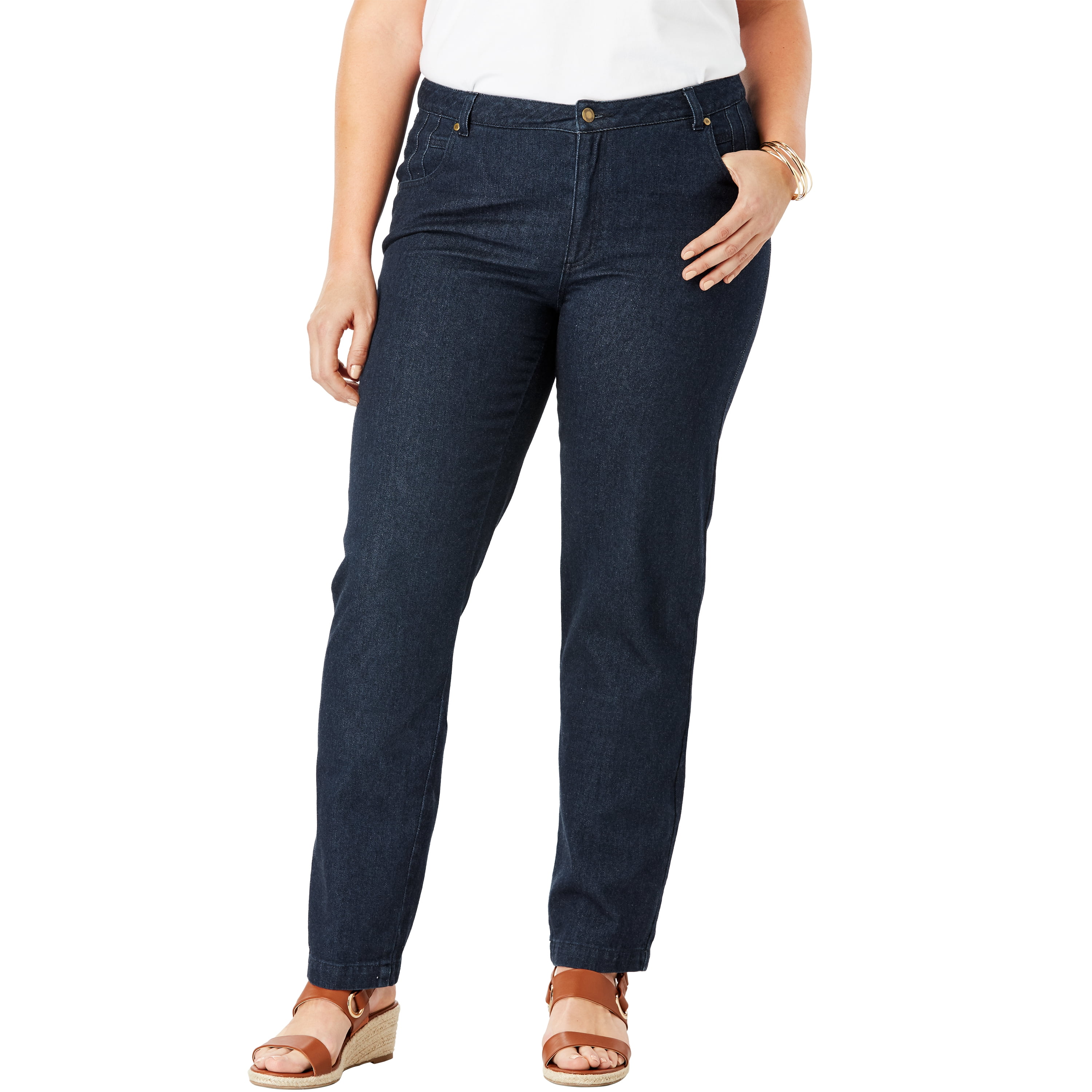 walmart plus size tall jeans