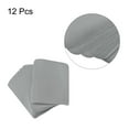 thumbnail image 3 of Tela Parche Termoadhesivos Parches Gris 4.9'x3.7' para Ropa Pantalones Bolsos Agujero Reparación y Decoración Paquete de 12 Unique Bargains, 3 of 6