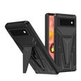 thumbnail image 1 of Funda para Google Pixel 6-5G Android con soporte (6,4 pulgadas, 2021) - [Plástico/Silicona] Carcasa de doble capa protectora, ligera, rígida y resistente (oro rosa), 1 of 8