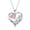 Pink, variant on Faty-T Mothers Day Gifts For Mom From Son Daughter Mom Necklace For Women 925 Sterling Silver New Mom Gifts Birthday Gifts