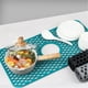 thumbnail image 5 of Escurridor de cubiertos Slideep, escurridor de platos de cocina con bandeja, escurridor de platos pequeño sobre rejilla de drenaje, protector de cocina de silicona, plegable, resistente al calor, 5 of 8